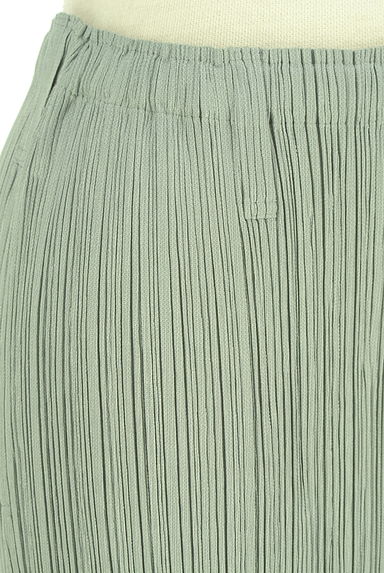 PLEATS PLEASE（プリーツプリーズ）の古着「サイドスリットプリーツスカート（ロングスカート・マキシスカート）」大画像４へ