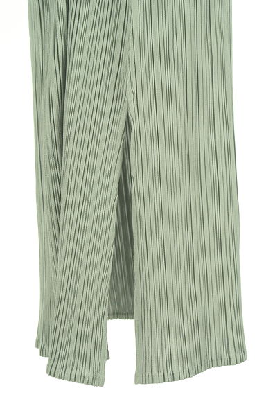 PLEATS PLEASE（プリーツプリーズ）の古着「サイドスリットプリーツスカート（ロングスカート・マキシスカート）」大画像５へ