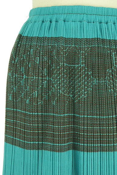PLEATS PLEASE（プリーツプリーズ）の古着「メッシュプリーツスカート（ロングスカート・マキシスカート）」大画像４へ