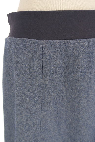 Laura Ashley（ローラアシュレイ）の古着「膝丈リブ切替ウール混スカート（スカート）」大画像４へ