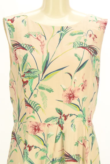 Laura Ashley（ローラアシュレイ）の古着「花柄膝丈ワンピース（ワンピース・チュニック）」大画像４へ