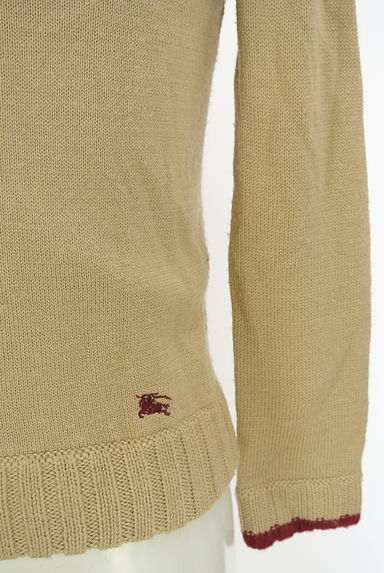 BURBERRY BLACK LABEL（バーバリーブラックレーベル）の古着「ノバチェックニットカーディガン（ブルゾン・スタジャン）」大画像５へ