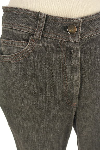 LEILIAN（レリアン）の古着「ブーツカットデニムパンツ（デニムパンツ）」大画像４へ