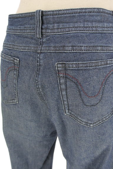 LEILIAN（レリアン）の古着「ブーツカットデニムパンツ（デニムパンツ）」大画像５へ