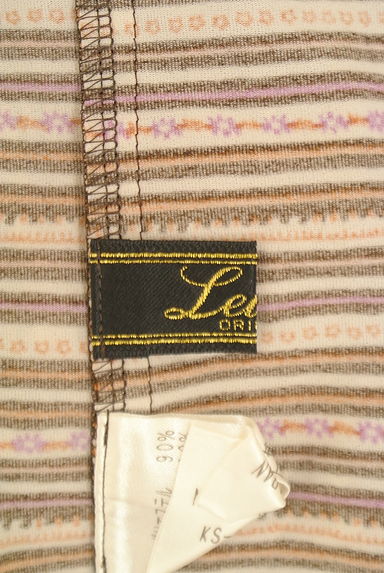 LEILIAN（レリアン）の古着「８分袖ボーダーカットソー（カットソー・プルオーバー）」大画像６へ