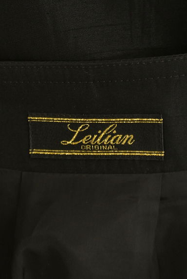 LEILIAN（レリアン）の古着「膝下丈フラワー刺繍タックサテンスカート（スカート）」大画像６へ