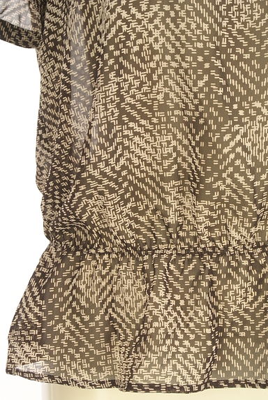LEILIAN（レリアン）の古着「ペプラムフリルシアーカットソー（カットソー・プルオーバー）」大画像５へ