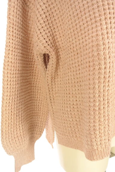 SM2（サマンサモスモス）の古着「ボリューム袖ワッフル編みニット（ニット）」大画像５へ