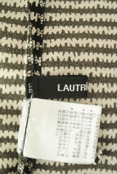 LAUTREAMONT（ロートレアモン）の古着「ボーダーボウタイブラウス（カットソー・プルオーバー）」大画像６へ
