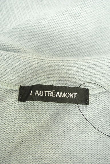 LAUTREAMONT（ロートレアモン）の古着「アルパカ混ドロップショルダーニットカーディガン（カーディガン・ボレロ）」大画像６へ