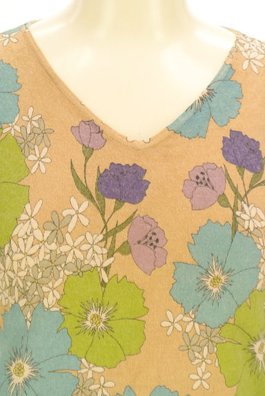 GEORGES RECH（ジョルジュレッシュ）の古着「花柄七分袖ニット（ニット）」大画像４へ
