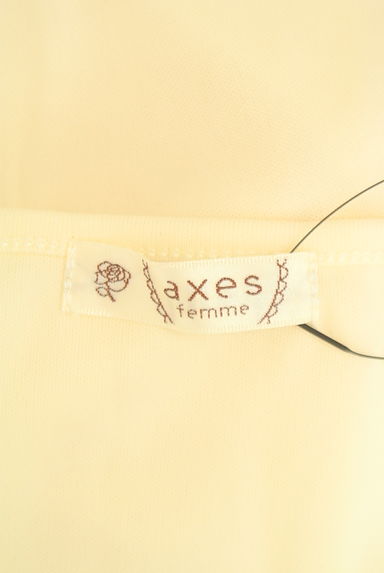 axes femme（アクシーズファム）の古着「膝下丈レース切替キャミワンピース（キャミワンピース）」大画像６へ
