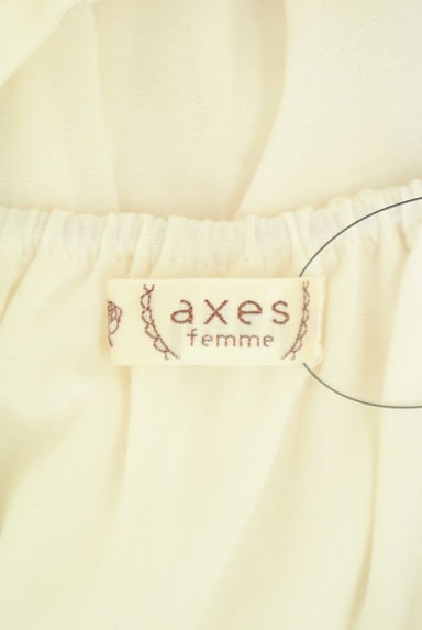axes femme（アクシーズファム）の古着「2WAYシフォンカットソー（カットソー・プルオーバー）」大画像６へ