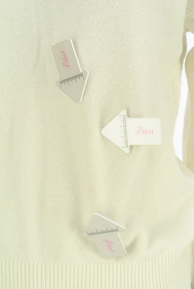 axes femme（アクシーズファム）の古着「レースVネックニット（ニット）」大画像５へ