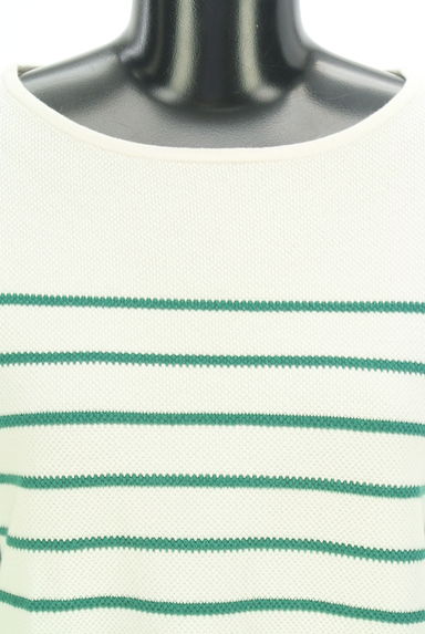 YECCA VECCA（イェッカヴェッカ）の古着「パネルボーダーニット（ニット）」大画像４へ