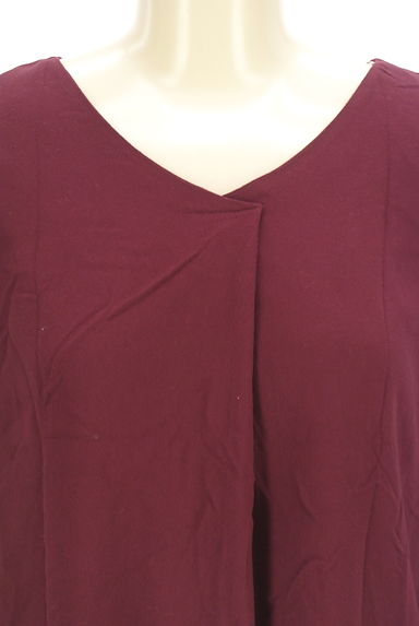 PROPORTION BODY DRESSING（プロポーションボディ ドレッシング）の古着「レース切替Vネックカットソー（カットソー・プルオーバー）」大画像４へ