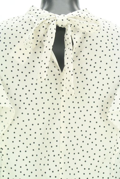 PROPORTION BODY DRESSING（プロポーションボディ ドレッシング）の古着「ドットフリルカットソー（カットソー・プルオーバー）」大画像５へ