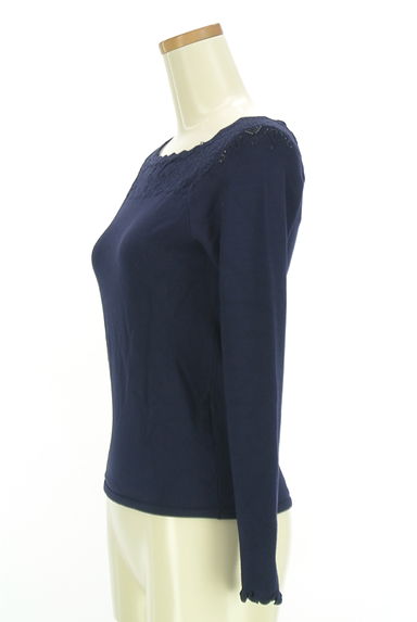 PROPORTION BODY DRESSING（プロポーションボディ ドレッシング）の古着「スカラップネックニット（ニット）」大画像３へ