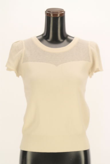 PROPORTION BODY DRESSING（プロポーションボディ ドレッシング）の古着「メッシュ切替ニット（ニット）」大画像１へ