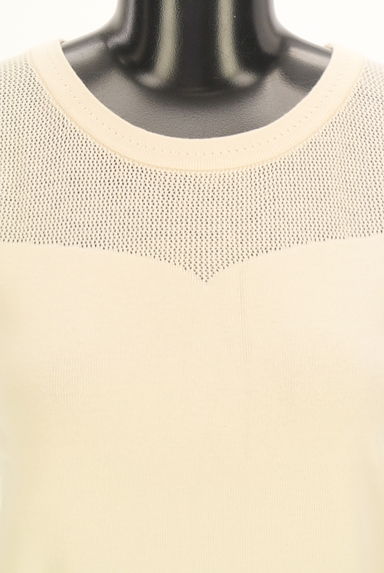 PROPORTION BODY DRESSING（プロポーションボディ ドレッシング）の古着「メッシュ切替ニット（ニット）」大画像４へ