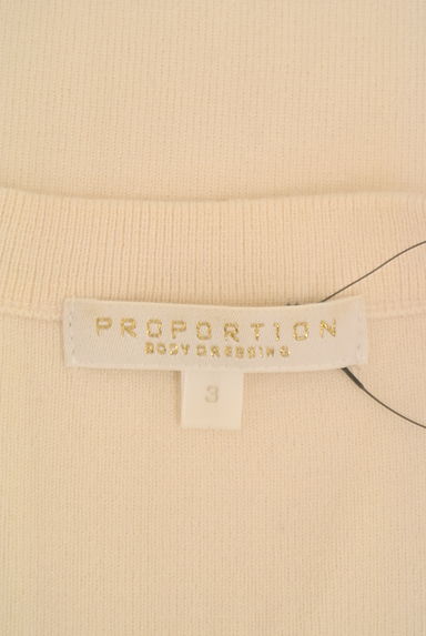 PROPORTION BODY DRESSING（プロポーションボディ ドレッシング）の古着「メッシュ切替ニット（ニット）」大画像６へ