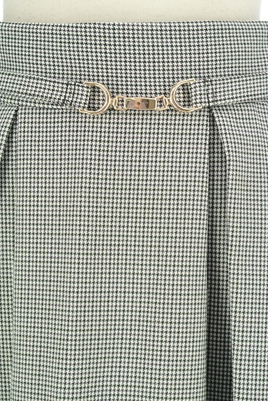 PROPORTION BODY DRESSING（プロポーションボディ ドレッシング）の古着「千鳥柄ハイウエストタックスカート（ロングスカート・マキシスカート）」大画像４へ