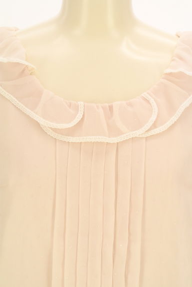 WILLSELECTION（ウィルセレクション）の古着「フリル衿シフォンカットソー（カットソー・プルオーバー）」大画像４へ