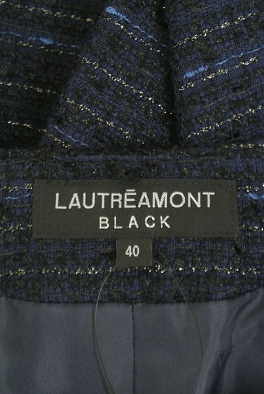 LAUTREAMONT（ロートレアモン）の古着「ノーカラーツイードジャケット（ジャケット）」大画像６へ