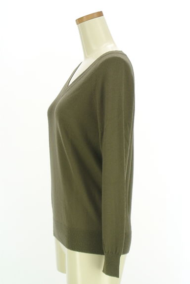 NATURAL BEAUTY BASIC（ナチュラルビューティベーシック）の古着「Vネックニット（ニット）」大画像３へ