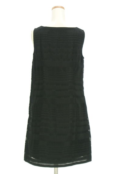 PROPORTION BODY DRESSING（プロポーションボディ ドレッシング）の古着「シアーマルチボーダー膝上ワンピース（ワンピース・チュニック）」大画像２へ