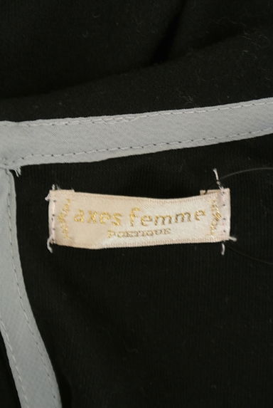 axes femme（アクシーズファム）の古着「axes femme POETIQUE チュール切替ワンピース（ワンピース・チュニック）」大画像６へ