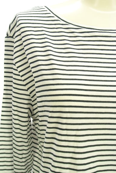 Spick and Span（スピック＆スパン）の古着「オーバーサイズボ―ダーTシャツ（Ｔシャツ）」大画像４へ