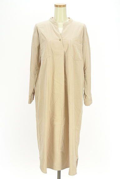 URBAN RESEARCH Sonny Label（サニーレーベル）の古着「コーデュロイスキッパーロングワンピース（ワンピース・チュニック）」大画像１へ