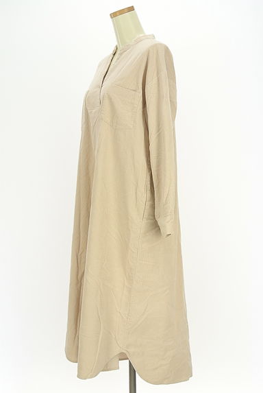 URBAN RESEARCH Sonny Label（サニーレーベル）の古着「コーデュロイスキッパーロングワンピース（ワンピース・チュニック）」大画像３へ
