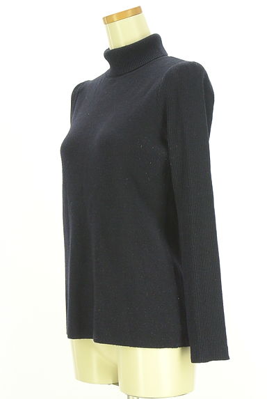 NATURAL BEAUTY BASIC（ナチュラルビューティベーシック）の古着「リブ切替タートルネックニット（ニット）」大画像３へ