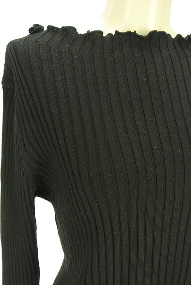 PROPORTION BODY DRESSING（プロポーションボディ ドレッシング）の古着「メロウフリルリブニット（ニット）」大画像４へ