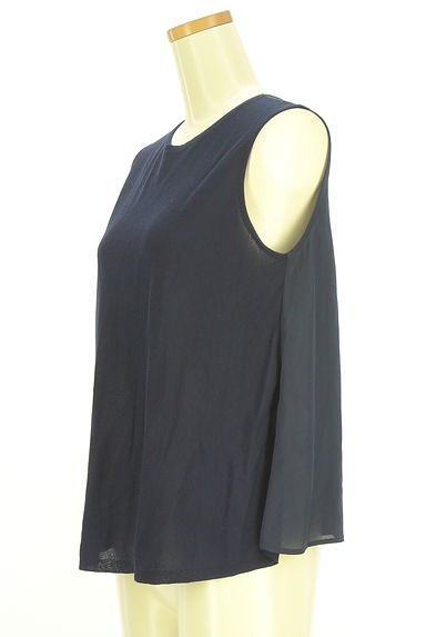 Stola.（ストラ）の古着「ニット×シフォンカットソー（ニット）」大画像３へ