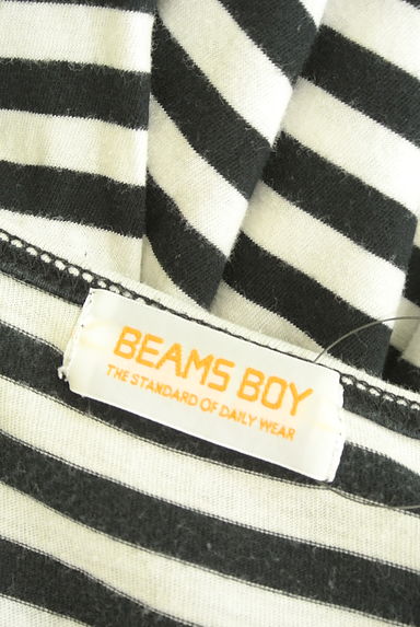 BEAMS Women's（ビームス　ウーマン）の古着「BEAMS BOY パフスリーブボーダーカットソー（カットソー・プルオーバー）」大画像６へ