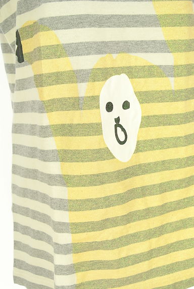 Ne-net（ネネット）の古着「キャラプリントボーダーTシャツ（Ｔシャツ）」大画像５へ