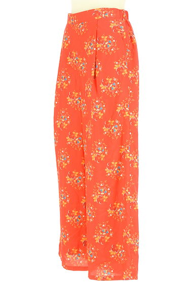 BEAMS Women's（ビームス　ウーマン）の古着「Ray BEAMS 花柄ワイドパンツ（パンツ）」大画像３へ
