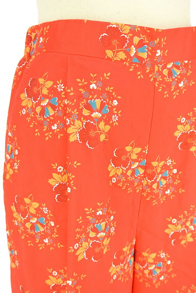BEAMS Women's（ビームス　ウーマン）の古着「Ray BEAMS 花柄ワイドパンツ（パンツ）」大画像４へ