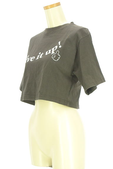 Snidel（スナイデル）の古着「ショートロゴTシャツ（Ｔシャツ）」大画像３へ