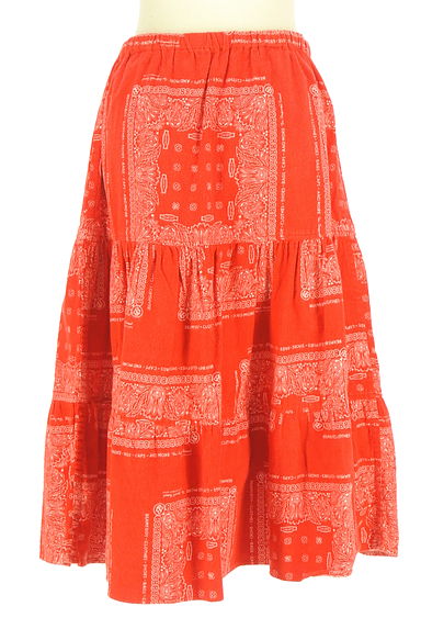 BEAMS Women's（ビームス　ウーマン）の古着「BEAMS BOY ペイズリー柄ミモレスカート（ロングスカート・マキシスカート）」大画像２へ