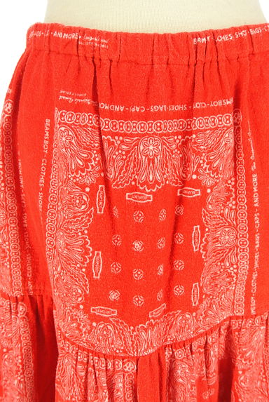 BEAMS Women's（ビームス　ウーマン）の古着「BEAMS BOY ペイズリー柄ミモレスカート（ロングスカート・マキシスカート）」大画像４へ