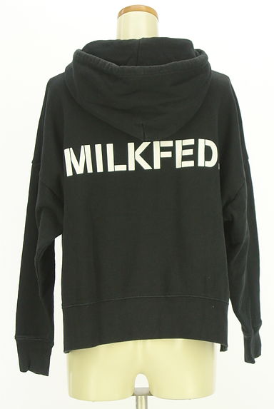 MILKFED.（ミルク フェド）の古着「バックロゴスウェットパーカー（スウェット・パーカー）」大画像２へ