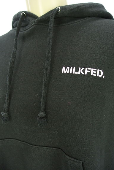 MILKFED.（ミルク フェド）の古着「バックロゴスウェットパーカー（スウェット・パーカー）」大画像４へ
