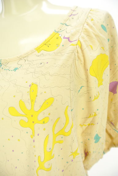 TSUMORI CHISATO（ツモリチサト）の古着「人魚プリントTシャツ（カットソー・プルオーバー）」大画像４へ