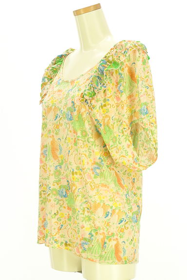TSUMORI CHISATO（ツモリチサト）の古着「花柄カットソー（カットソー・プルオーバー）」大画像３へ