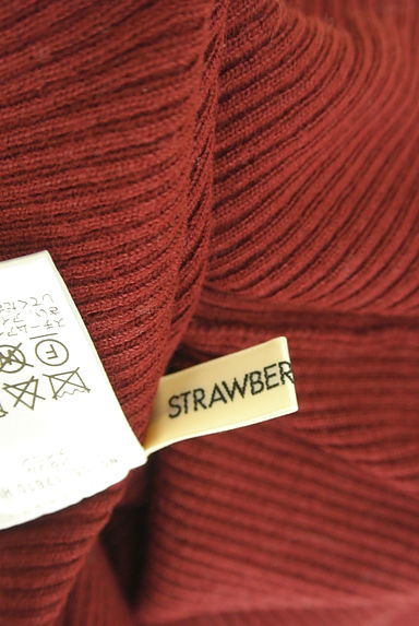 STRAWBERRY-FIELDS（ストロベリーフィールズ）の古着「フリルスリーブリブニット（ニット）」大画像６へ