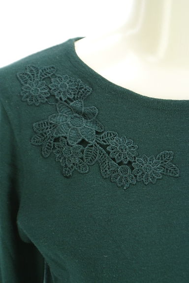 Te chichi（テチチ）の古着「花刺繍ニット（ニット）」大画像４へ